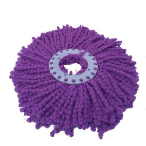Bông lau nhà tím 360 độ rời siêu dày siêu thấm phù hợp mọi loại chổi - bông lau thay thế chổi lau 360 độ