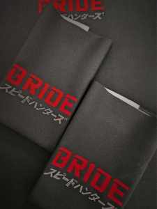 BRIDE JDM STYLE MOTORCYCLE SEATCOVER with and without tahi sa gilid