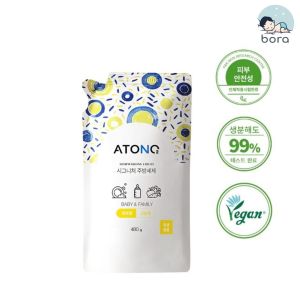 Nước rửa bình sữa Atono2 - 480g [chính hãng Hàn quốc] nước rửa bát và rau củ thuần chay an toàn cho bé sơ sinh