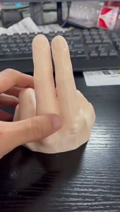 2 Finger Waving Hand for Car Dashboard The Lazy Waver Funny Waves Hand Car Interior Decorations Accessories 4.53"×4.33"