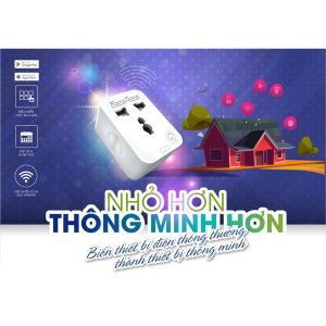 Ổ cắm điện thông minh Rạng Đông OC01WIFI 16A
