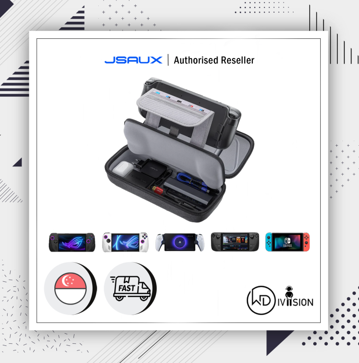 [ NEW MODEL ] Official JSAUX Carrying Case for Handheld - ASUS ROG ALLY ...