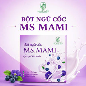 Bột ngũ cốc Ms Mami Mami Farm - Bổ sung cân bằng nội tiết tố thuần thực vật