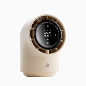 Aecooly Chic 01 USB Desk Fan | 100-Speed Quiet Portable Fan | 8000mAh Rechargeable Battery | Table Fan Up to 40 Hours