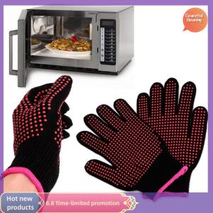 Graceful 1PC New Double-sided Hair Straightener Perm Curling Hairdressing Heat Resistant Finger Glove Hair Salon Tools Thermal Styling Gloves