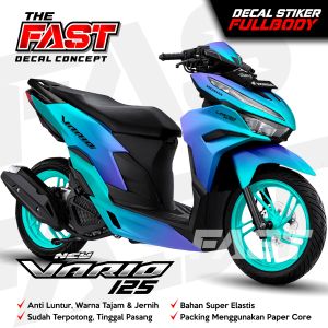 decal vario 125 new 2023 Bunglon Sticker decal striping fullbody honda  vario 125 new 2023 Bunglon - Sticker decal striping honda  vario 125 new  Motif Bunglon