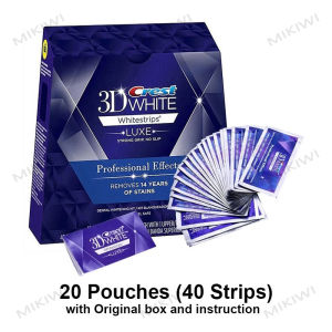 Crest 3D Whitening Strips Professional Teeth Whitening Hygiene High Quality Original