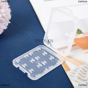 [COD] ZNPNXN กล่องเก็บการ์ดหน่วยความจำแบบใส1ชิ้นสำหรับ SD SDHC TF MS กล่องพลาสติก