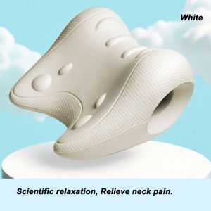 Neck Massager Corrector Cervical Support Pillow Relieve Fatigue Neck Shoulder Pain Posture Fix Travel Nap Pillow