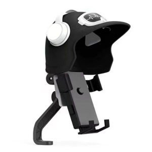 Not Slip Motorcycle Helmets Phone Holder Waterproof Designs Stand 360 Rotation Universal Fit for Weather Conditions