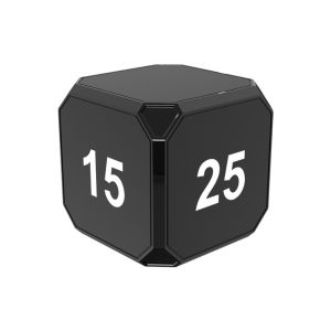 CHARMI Cảm biến trọng lực Đồng hồ bấm giờ kỹ thuật số hình khối Mini Tuổi thọ pin dài Đồng hồ đếm ngược nấu ăn Hộ gia đình Màn hình LED Đồng hồ hẹn giờ cài sẵn Bài tập về nhà