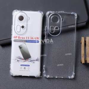 Softcase Anticrack / Case Airbag Anti Shock Softcase Clear Oppo Reno 11 Oppo Reno 11 Pro Oppo Reno 11F