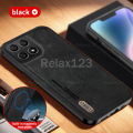 สำหรับ Huawei Honor X7C 4G HonorX7C 4G HonorX7 C 7C HonorX 4G เคส2024เลนส์กล้องเคสโทรศัพท์เคลือบหนังสำหรับ Honor X7C 4G ผิวสัมผัสกับฝาหลัง. 