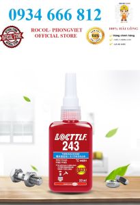 Keo dính ốc vít LOCTTLF 243 chai 50ml