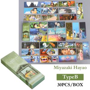 Pembatas Buku Desain Seni Gallery Miyazaki Hayao/Van Gogh 30Pcs/Set Bookmarks Untuk Sekolah / Kantor Dll