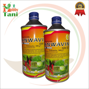 ANWAVIN 500EC 500Ml - Insektisida Pengendali Ulat Grayak Pada tanaman