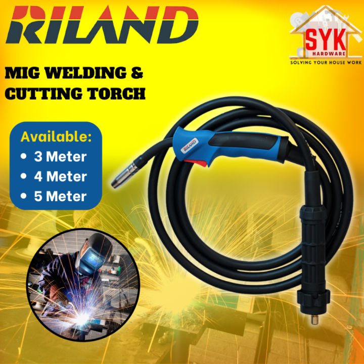 SYK Riland MB15 MIG Welding Cutting Torch Set Indoor Outdoor TIG Plasma
