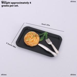 [COD] shiou 5 cái mô phỏng bít tết mì ống tấm dao và nĩa mô hình Kit Dollhouse nhà bếp thực phẩm trang trí đồ chơi phụ kiện tự làm