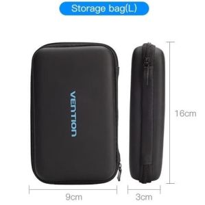 Vention Case Storage Bag Pouch High Quality Earphone HDD Organizer