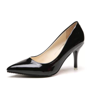 Falimottype Size 34-40 Womens Elegant Classic Stiletto High Heels Casual Solid Color Pointed Toe Professional Work Shoes