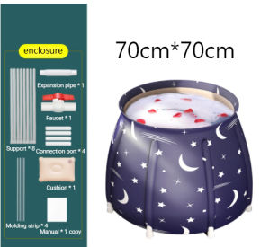 【COD】Household thickened bathtub bathroom adult portable shower bathtub baby bathtub easy to store thick insulation