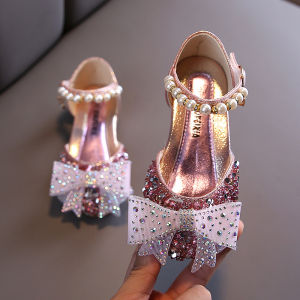 [Brandedbaby] 21-36 Sepatu Pesta Anak Perempuan / Party Shoes Glitter Pita Bling BLing