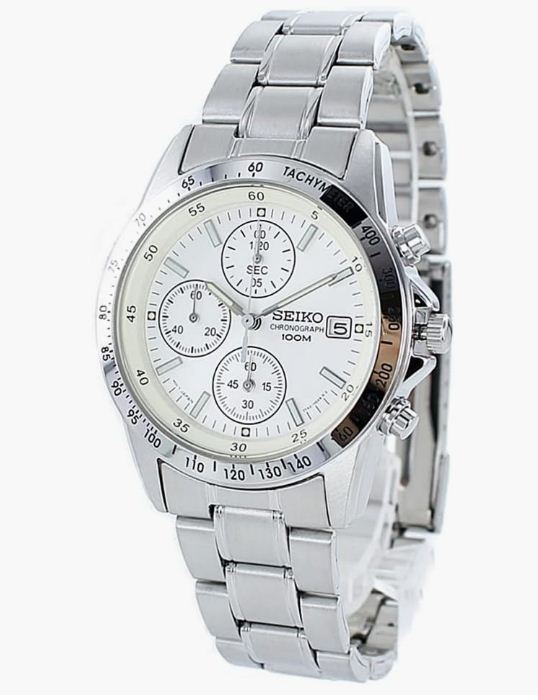 Seiko Watch Watch Men s Ladies Waterproof Date Stainless steel