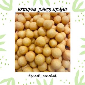 SNACK KILOAN KERUPUK BAKSO UDANG 250 GRAM | CEMILAN MURAH MAKASSAR