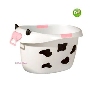 DDT อ่างอาบน้ำน้องวัวน่ารัก ที่อาบน้ำเด็ก อ่างวัว อ่างอาบน้ำเด็ก สุดแบ๊ว น่าร้ากกกเว่อร์ค่า วัสดุดีมาก