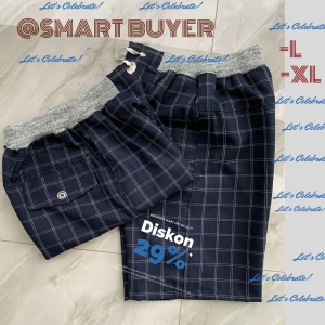celana pendek tartan pria dewasa pendek laki laki