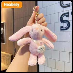 【2-3 days delivery】 Plush Satchel Bunny Keychain Cute Bunny Cartoon Key Chain Plush Toy