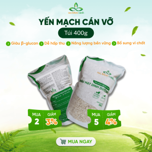 [Xuân 2026] Yến Mạch Ăn Liền Chile 400g Sức Khỏe Xanh – Nguyên Chất Tự Nhiên – Healthy Eat Dinh Dưỡng Cho Gia Đình