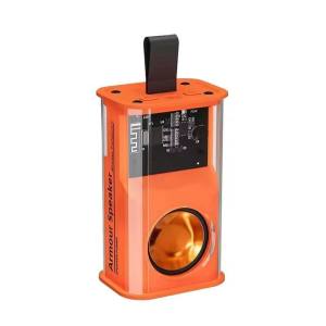 Mecha Bluetooth Speakers Transparent Wireless Sound Light Rhythm Speaker Audio Speaker Pigfly