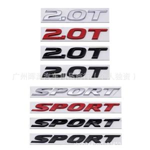 Suitable for Honda US version CRV 10th generation Civic Accord split metal logo modified 2.0T SPORT rear standard