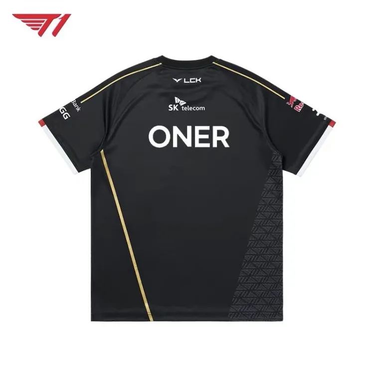 2025 T1 Uniform Worlds Jersey,FAKER Same Shirt. League of Legends
