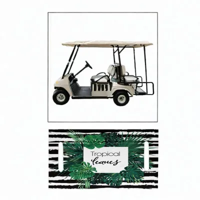 【Fufan Product】 Golf Cart Seat Cover Towel Blanket Fit Waterproof Non Slip Resistant for Golf Cart UTV ATV Protector