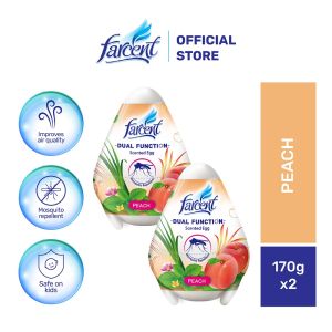 [Bundle of 2] Farcent Scented Gel Egg Air MR - Lavender/ Peach / Floral Fresh / Sky Breeze / Lemon (170g x 2)
