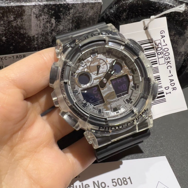 g shock ga 100 reset