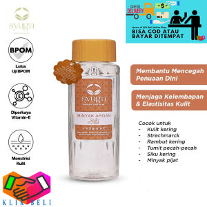Klik-Beli Syuga Minyak Argan Vit E Perfume Menyamarkan Stretch Mark Body Oil Minyak Pijat 150ml & 250ml