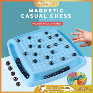 DREAMToy Permainan  Magnetik Catur Mainan Permainan Keluarga Interaktif Konsentrasi Anak-anak Pelatihan Catur Induksi
