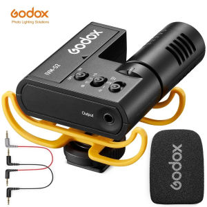 GODOX IVM-S2 Microphone Mobile Phone Micro Slr Camera Live Recording Interview Condenser Microphone