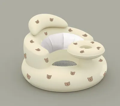 CDM Baby Inflatable Chair Soft Baby Chair Seat PVC Baby Training Seat Bath Dining Chair Kerusi Makan
