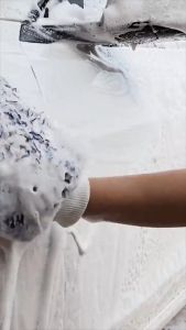 Microfiber Car Wash Glove Soft Anti-Scratch Mitt Car Wash Accessories Reduce Swirl Marks Premium Glove Basuh Cuci Kereta