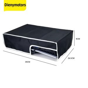 Black Dust Proof Cover for PS5 Console Protective Case Anti-Dust Gaming Accessory