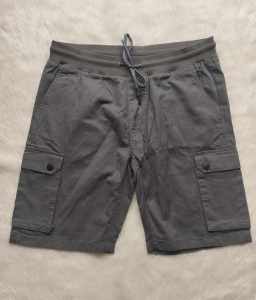 MENS VINTAGE REGULAR FIT DRAWSTRING CARGO SHORTS
