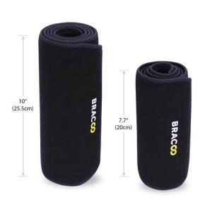 BRACOO SE22 Waist Trimmer Slimming Wrap/Sweat Sauna Slim Belly Belt Trainer/Abdominal Waist Trainer Weight Loss (1PC)