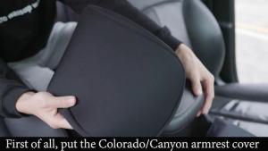 JDMCAR Center Console Cover for Chevy Colorado GMC Canyon 2015-2022