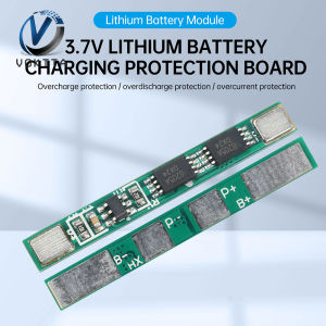 5PCS 1S 3.7V 4A Li-ion BMS Protection Board – 2MOS BMS 18650 Battery Protection Board Charging/Discharging