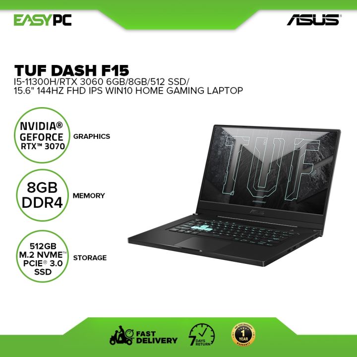 Laptop Asus Gaming Asus Tuf Dash 3060 Asus TUF Dash F15 Gaming