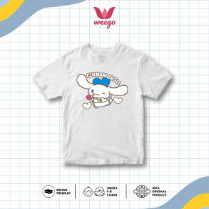 My In Baju Kaos Distro Anak Perempuan Tangan Pndek Motif Cinnamoroll usia  1-13 Tahun K105